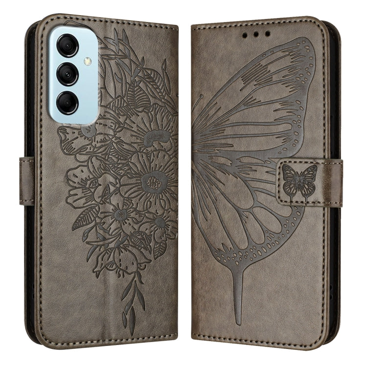 Embossed Butterfly Leather Phone Case, For Samsung Galaxy S24 5G, For Samsung Galaxy M34 5G / F34 5G, For Samsung Galaxy M54 5G / F54 5G, For Samsung Galaxy M14 5G Global