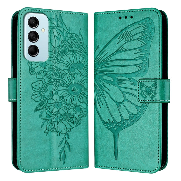 Embossed Butterfly Leather Phone Case, For Samsung Galaxy S24 5G, For Samsung Galaxy M34 5G / F34 5G, For Samsung Galaxy M54 5G / F54 5G, For Samsung Galaxy M14 5G Global