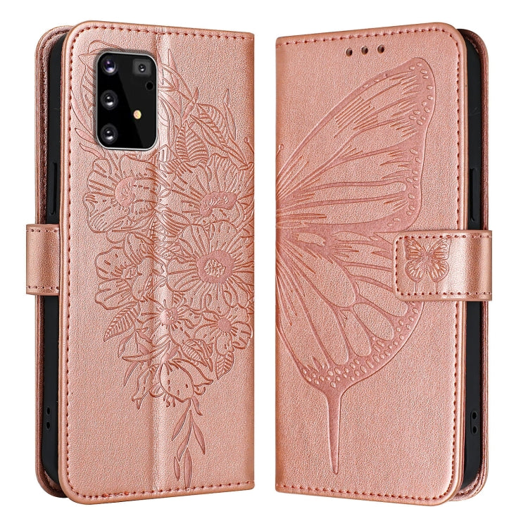 Embossed Butterfly Leather Phone Case, For Samsung Galaxy M62, For Samsung Galaxy A91 / M80s / S10 Lite, For Samsung Galaxy A81 / M60s /Note10 Lite, For Samsung Galaxy A10s / M10s