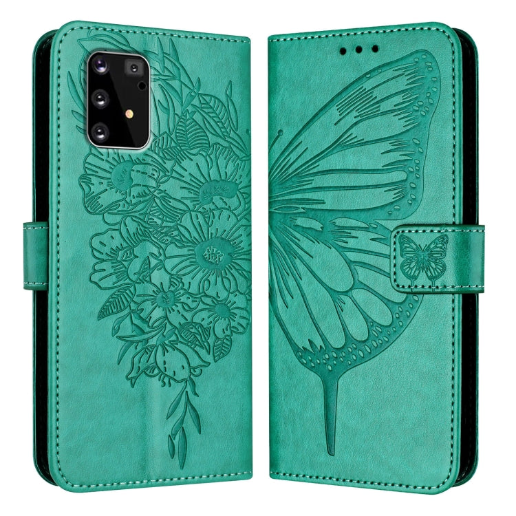 Embossed Butterfly Leather Phone Case, For Samsung Galaxy M62, For Samsung Galaxy A91 / M80s / S10 Lite, For Samsung Galaxy A81 / M60s /Note10 Lite, For Samsung Galaxy A10s / M10s