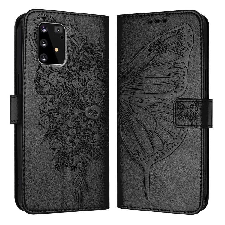 Embossed Butterfly Leather Phone Case, For Samsung Galaxy M62, For Samsung Galaxy A91 / M80s / S10 Lite, For Samsung Galaxy A81 / M60s /Note10 Lite, For Samsung Galaxy A10s / M10s