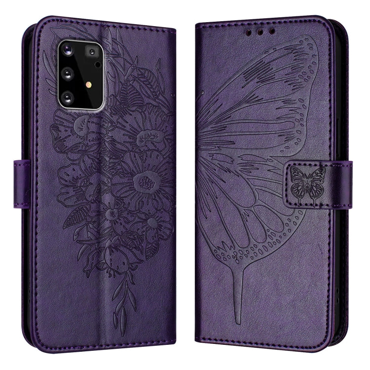 Embossed Butterfly Leather Phone Case, For Samsung Galaxy M62, For Samsung Galaxy A91 / M80s / S10 Lite, For Samsung Galaxy A81 / M60s /Note10 Lite, For Samsung Galaxy A10s / M10s