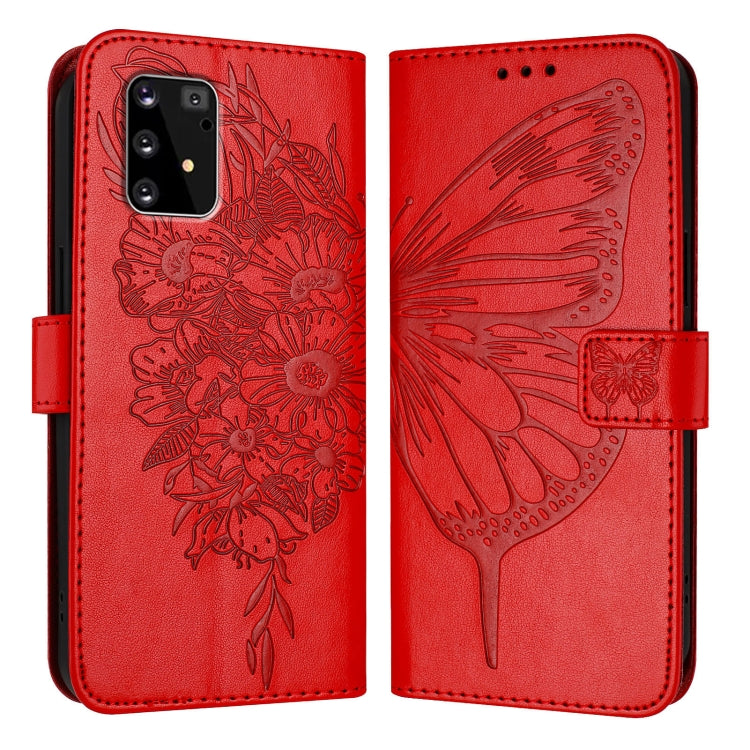 Embossed Butterfly Leather Phone Case, For Samsung Galaxy M62, For Samsung Galaxy A91 / M80s / S10 Lite, For Samsung Galaxy A81 / M60s /Note10 Lite, For Samsung Galaxy A10s / M10s