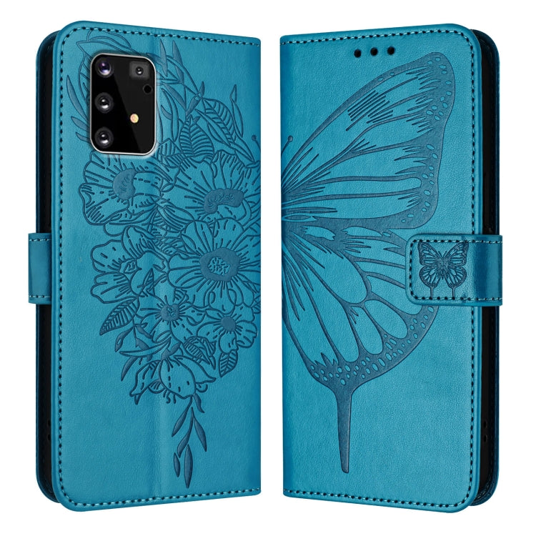 Embossed Butterfly Leather Phone Case, For Samsung Galaxy M62, For Samsung Galaxy A91 / M80s / S10 Lite, For Samsung Galaxy A81 / M60s /Note10 Lite, For Samsung Galaxy A10s / M10s