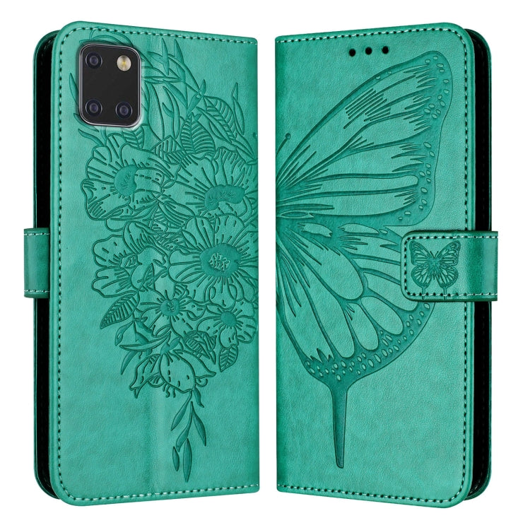 Embossed Butterfly Leather Phone Case, For Samsung Galaxy M62, For Samsung Galaxy A91 / M80s / S10 Lite, For Samsung Galaxy A81 / M60s /Note10 Lite, For Samsung Galaxy A10s / M10s