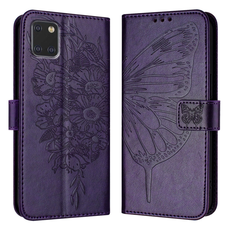 Embossed Butterfly Leather Phone Case, For Samsung Galaxy M62, For Samsung Galaxy A91 / M80s / S10 Lite, For Samsung Galaxy A81 / M60s /Note10 Lite, For Samsung Galaxy A10s / M10s