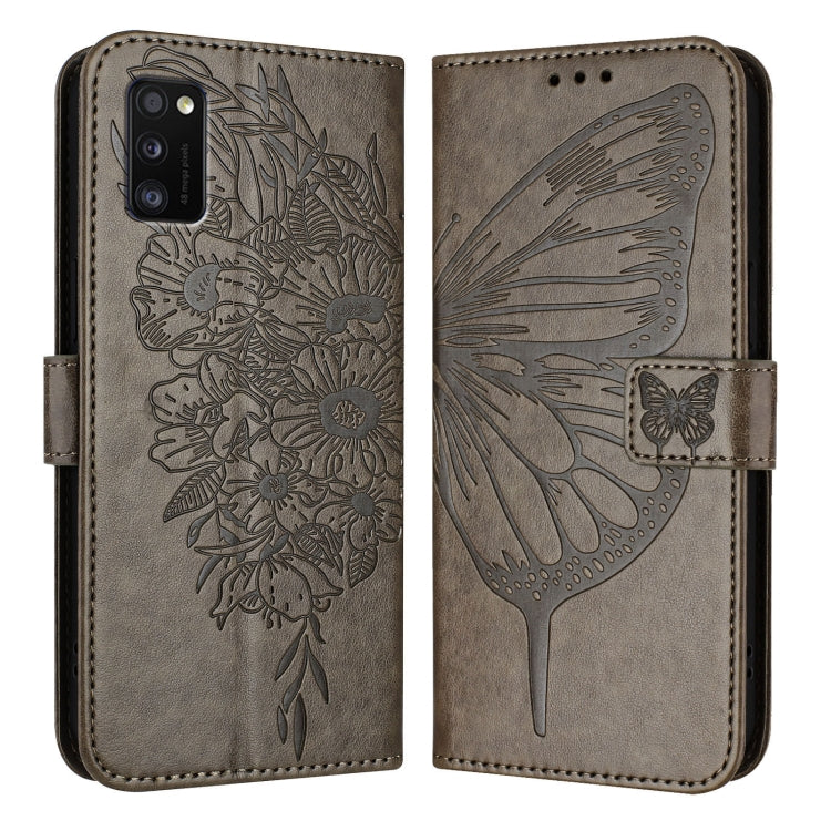 Embossed Butterfly Leather Phone Case, For Samsung Galaxy Xcover6 Pro, For Samsung Galaxy M52 5G, For Samsung Galaxy M32 4G Global / M22, For Samsung Galaxy A41 EU