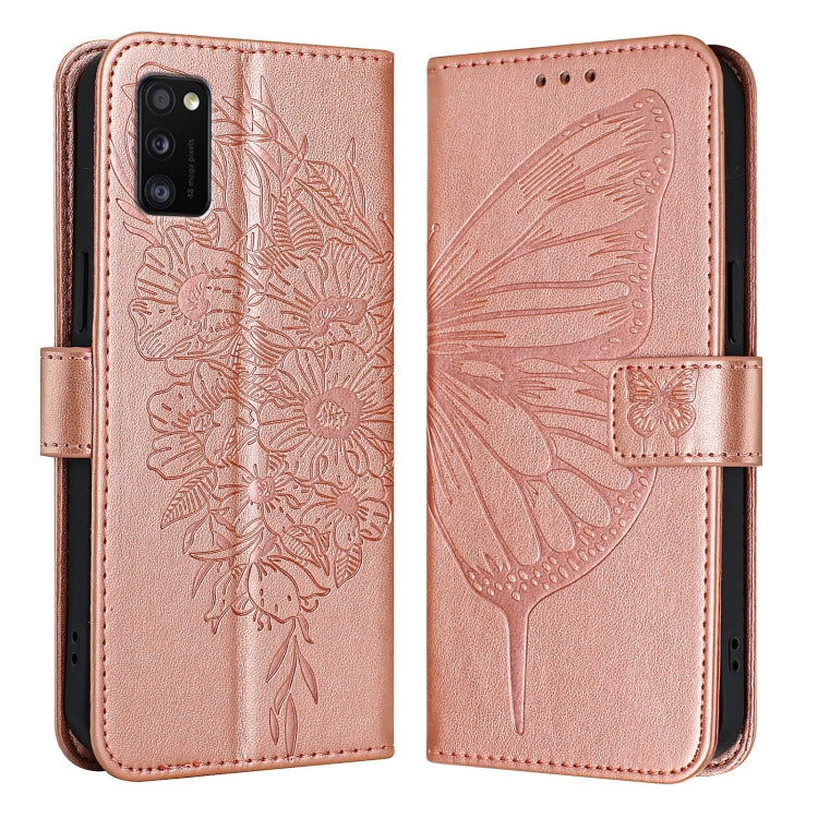 Embossed Butterfly Leather Phone Case, For Samsung Galaxy Xcover6 Pro, For Samsung Galaxy M52 5G, For Samsung Galaxy M32 4G Global / M22, For Samsung Galaxy A41 EU