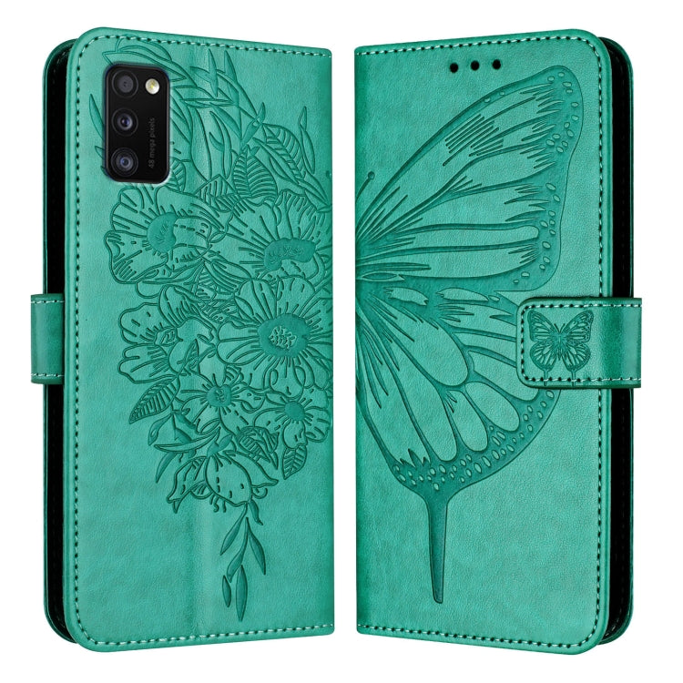 Embossed Butterfly Leather Phone Case, For Samsung Galaxy Xcover6 Pro, For Samsung Galaxy M52 5G, For Samsung Galaxy M32 4G Global / M22, For Samsung Galaxy A41 EU