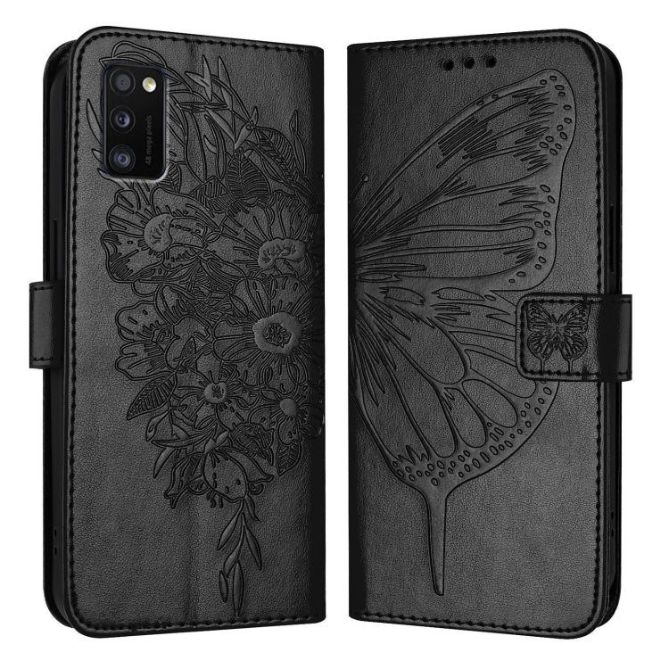 Embossed Butterfly Leather Phone Case, For Samsung Galaxy Xcover6 Pro, For Samsung Galaxy M52 5G, For Samsung Galaxy M32 4G Global / M22, For Samsung Galaxy A41 EU