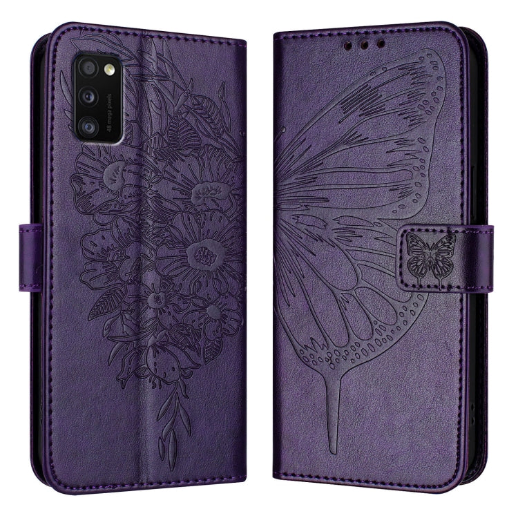 Embossed Butterfly Leather Phone Case, For Samsung Galaxy Xcover6 Pro, For Samsung Galaxy M52 5G, For Samsung Galaxy M32 4G Global / M22, For Samsung Galaxy A41 EU