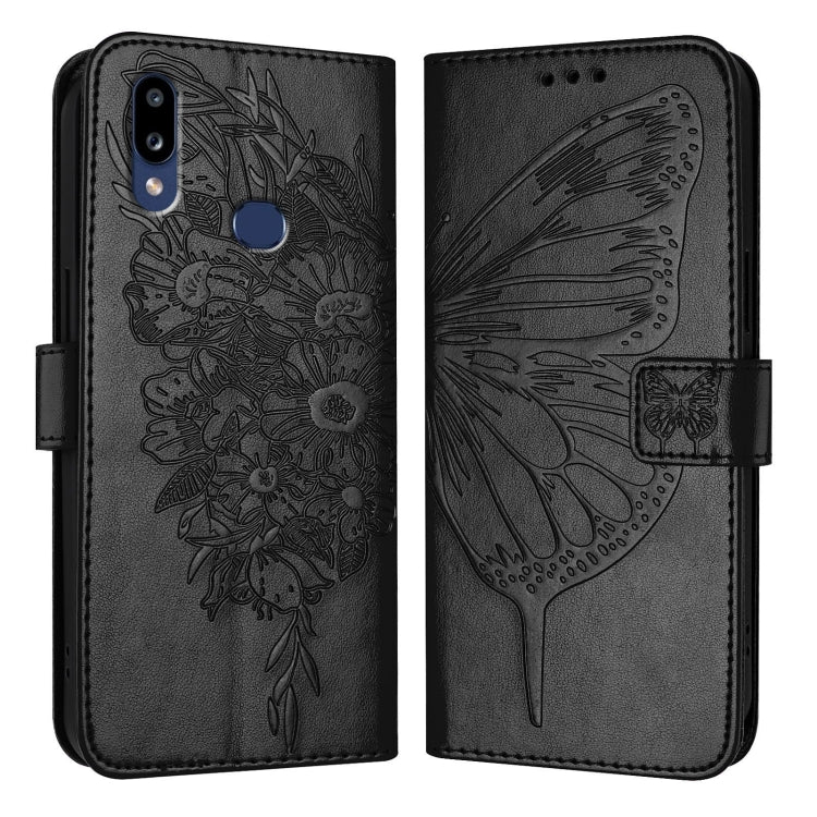 Embossed Butterfly Leather Phone Case, For Samsung Galaxy M62, For Samsung Galaxy A91 / M80s / S10 Lite, For Samsung Galaxy A81 / M60s /Note10 Lite, For Samsung Galaxy A10s / M10s