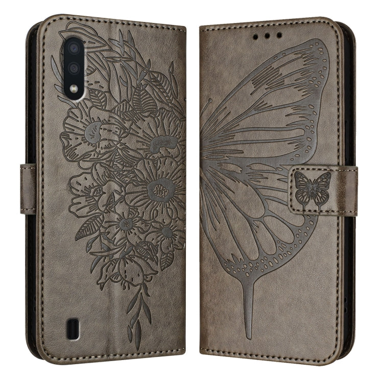 Embossed Butterfly Leather Phone Case, For Samsung Galaxy A40, For Samsung Galaxy A10 / M10 EU, For Samsung Galaxy Xcover 4s / Xcover 4, For Samsung Galaxy S10e