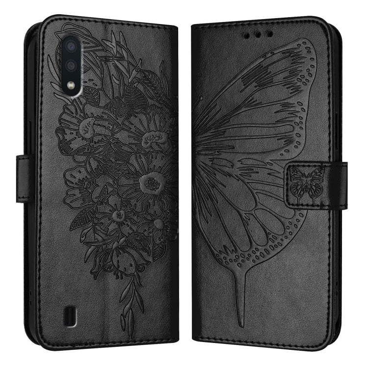 Embossed Butterfly Leather Phone Case, For Samsung Galaxy A40, For Samsung Galaxy A10 / M10 EU, For Samsung Galaxy Xcover 4s / Xcover 4, For Samsung Galaxy S10e