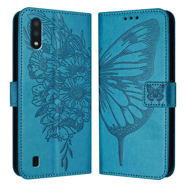 Embossed Butterfly Leather Phone Case, For Samsung Galaxy A40, For Samsung Galaxy A10 / M10 EU, For Samsung Galaxy Xcover 4s / Xcover 4, For Samsung Galaxy S10e