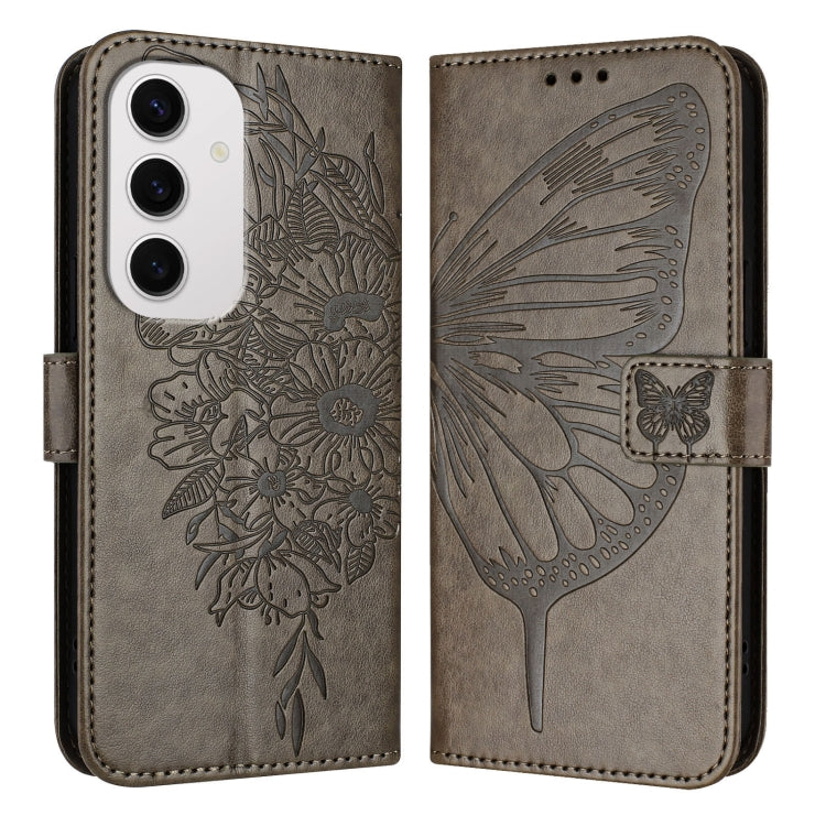 Embossed Butterfly Leather Phone Case, For Samsung Galaxy S24 FE 5G, For Samsung Galaxy M55, For Samsung Galaxy M15 / F15 5G Global, For Samsung Galaxy Xcover7