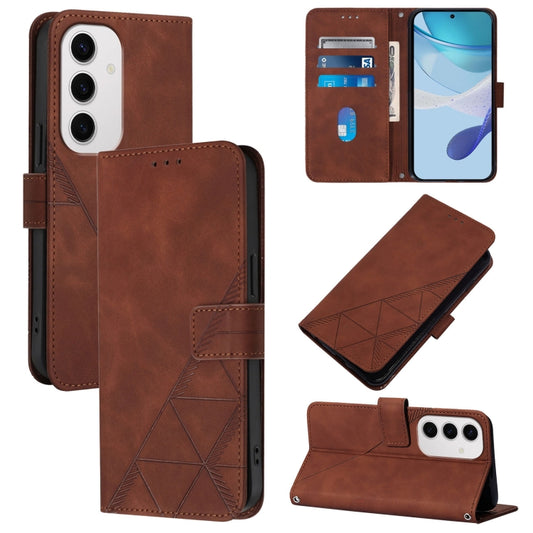 Crossbody 3D Embossed Flip Leather Phone Case, For Samsung Galaxy S24 FE 5G, For Samsung Galaxy M35, For Samsung Galaxy A55, For Samsung Galaxy A35 5G, For Samsung Galaxy S24 Ultra 5G