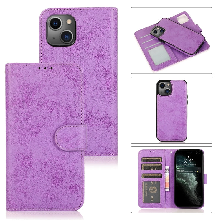 2 in 1 Detachable Phone Leather Case, For iPhone 15 Pro, For iPhone 15 Plus, For iPhone 15