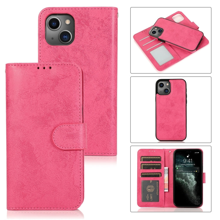 2 in 1 Detachable Phone Leather Case, For iPhone 15 Pro, For iPhone 15 Plus, For iPhone 15