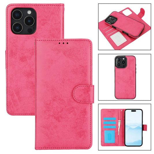 2 in 1 Detachable Phone Leather Case, For iPhone 16 Pro Max, For iPhone 16 Pro, For iPhone 16 Plus, For iPhone 16, For iPhone 15 Pro Max