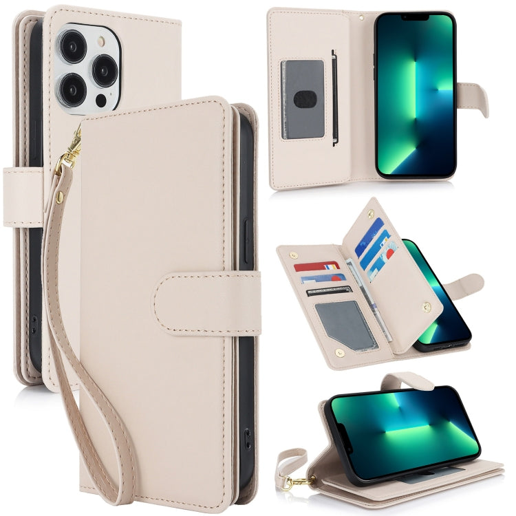 Multi-Card Wallet RFID Leather Phone Case, For iPhone 13 Pro Max, For iPhone 13 Pro, For iPhone 13, For iPhone 12 Pro Max