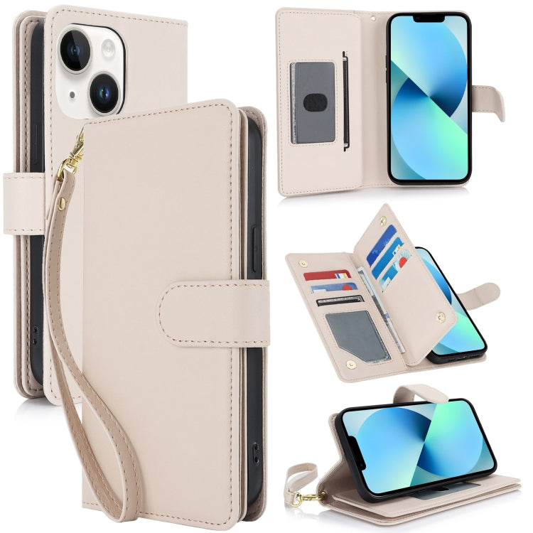 Multi-Card Wallet RFID Leather Phone Case, For iPhone 13 Pro Max, For iPhone 13 Pro, For iPhone 13, For iPhone 12 Pro Max