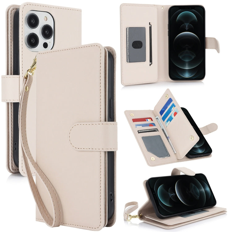 Multi-Card Wallet RFID Leather Phone Case, For iPhone 13 Pro Max, For iPhone 13 Pro, For iPhone 13, For iPhone 12 Pro Max