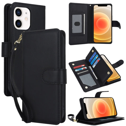 Multi-Card Wallet RFID Leather Phone Case, For iPhone 12 / 12 Pro, For iPhone 11 Pro Max, For iPhone 11, For iPhone 11 Pro