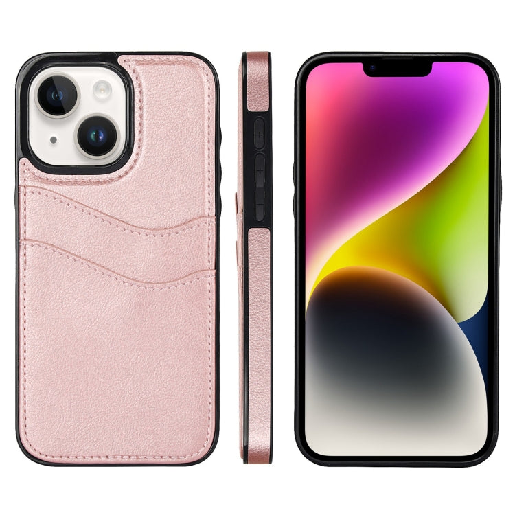 Litchi Leather Skin Card Slots Phone Case, For iPhone 15 Plus, For iPhone 15, For iPhone 14 Plus, For iPhone 14, For iPhone 14 Pro, For iPhone 14 Pro Max