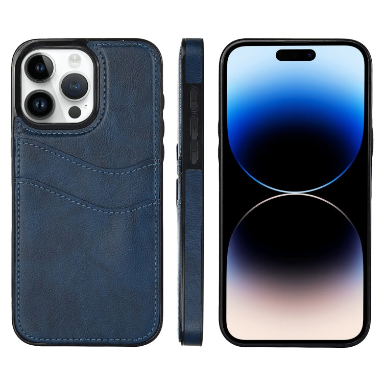 Litchi Leather Skin Card Slots Phone Case, For iPhone 15 Plus, For iPhone 15, For iPhone 14 Plus, For iPhone 14, For iPhone 14 Pro, For iPhone 14 Pro Max