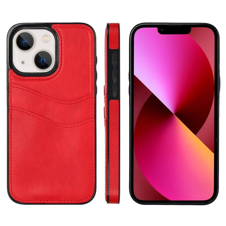 Litchi Leather Skin Card Slots Phone Case, For iPhone 13 Pro Max, For iPhone 13 Pro, For iPhone 13, For iPhone 12, For iPhone 12 Pro Max, For iPhone 12 Pro