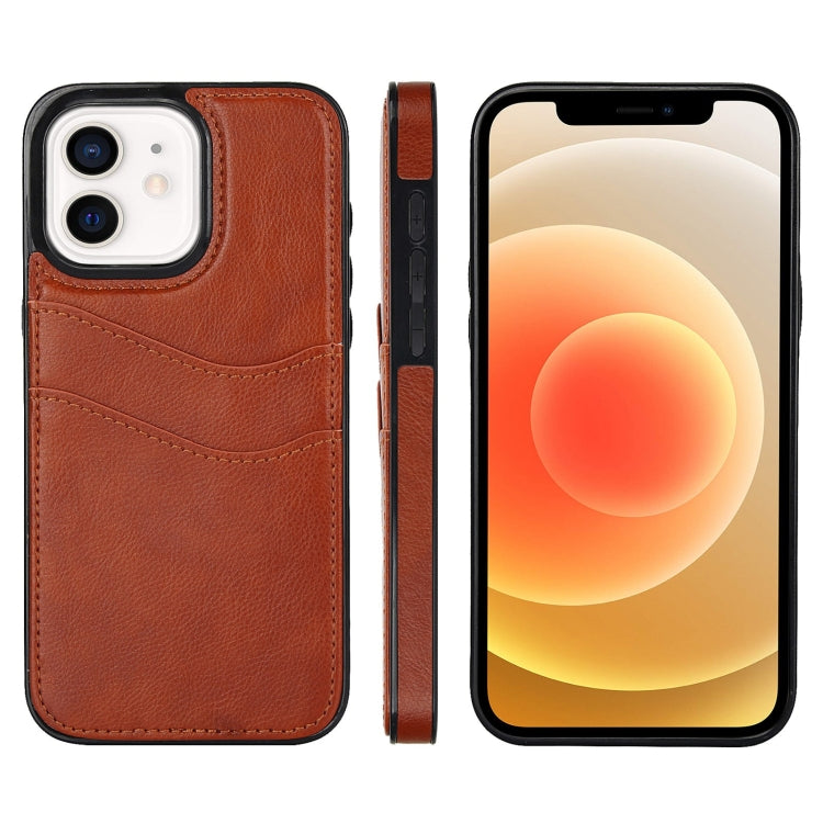 Litchi Leather Skin Card Slots Phone Case, For iPhone 13 Pro Max, For iPhone 13 Pro, For iPhone 13, For iPhone 12, For iPhone 12 Pro Max, For iPhone 12 Pro