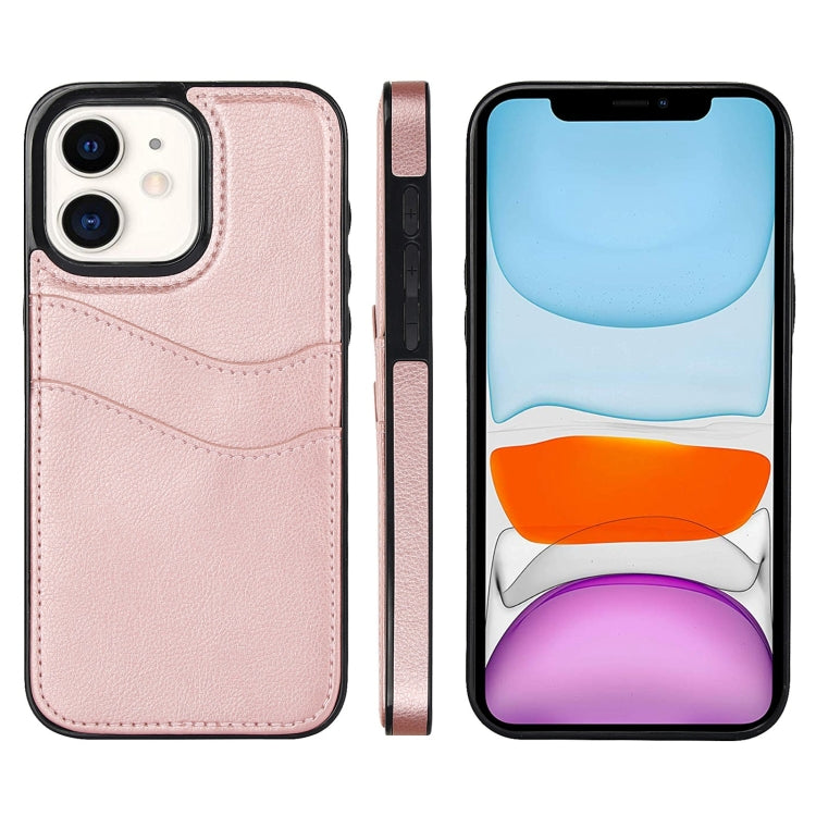 Litchi Leather Skin Card Slots Phone Case, For iPhone 11 Pro Max, For iPhone 11, For iPhone 11 Pro