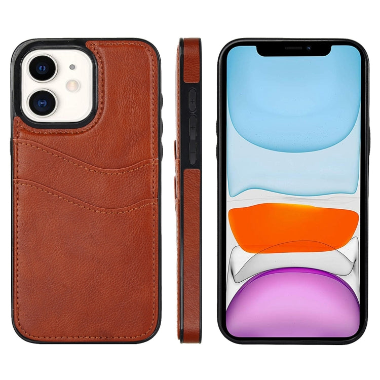 Litchi Leather Skin Card Slots Phone Case, For iPhone 11 Pro Max, For iPhone 11, For iPhone 11 Pro