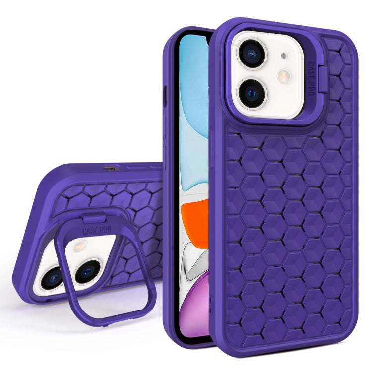 Honeycomb Radiating Lens Holder Magsafe Phone Case, For iPhone 12, For iPhone 12 Pro, For iPhone 11 Pro Max, For iPhone 11, For iPhone 11 Pro