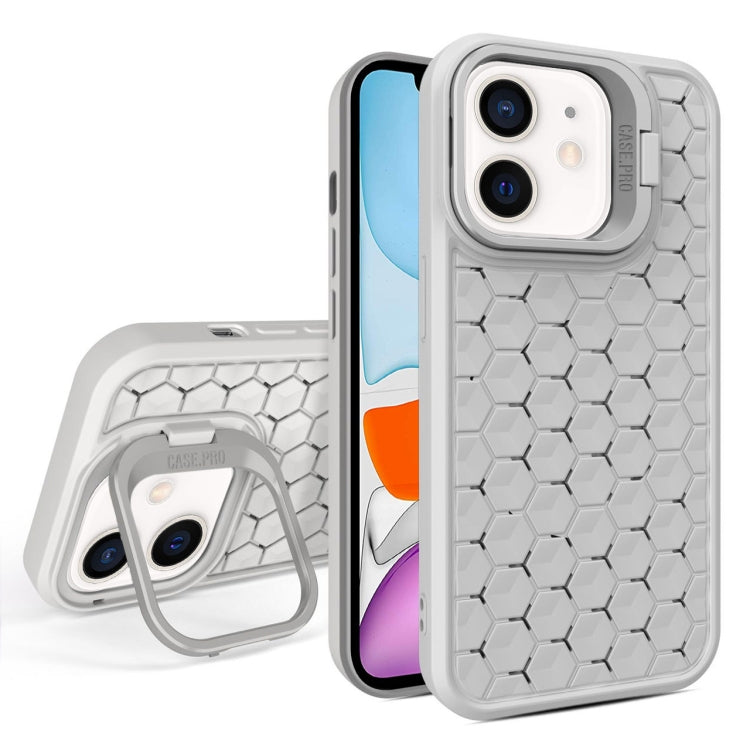 Honeycomb Radiating Lens Holder Magsafe Phone Case, For iPhone 12 Pro, For iPhone 11 Pro Max, For iPhone 11, For iPhone 11 Pro