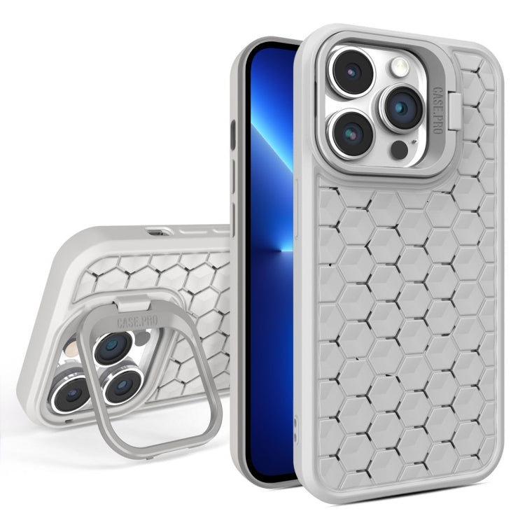 Honeycomb Radiating Lens Holder Magsafe Phone Case, For iPhone 14 Pro, For iPhone 14 Pro Max, For iPhone 13 Pro Max, For iPhone 13 Pro, For iPhone 13