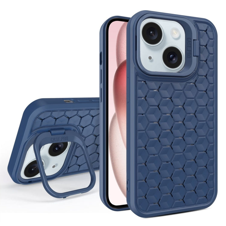 Honeycomb Radiating Lens Holder Magsafe Phone Case, For iPhone 15 Pro Max, For iPhone 15 Pro, For iPhone 15 Plus, For iPhone 15