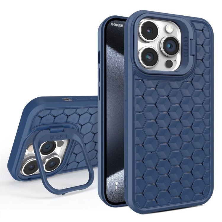 Honeycomb Radiating Lens Holder Magsafe Phone Case, For iPhone 15 Pro Max, For iPhone 15 Pro, For iPhone 15 Plus, For iPhone 15
