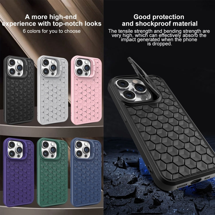 Honeycomb Radiating Lens Holder Magsafe Phone Case, For iPhone 15 Pro Max, For iPhone 15 Pro, For iPhone 15 Plus, For iPhone 15
