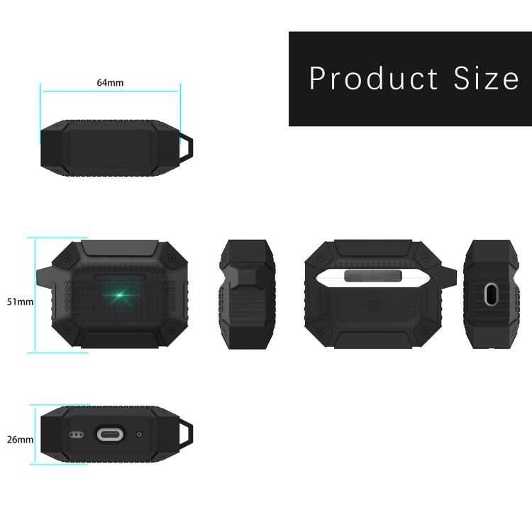 Wireless Earphones Shockproof Armor Protective Case