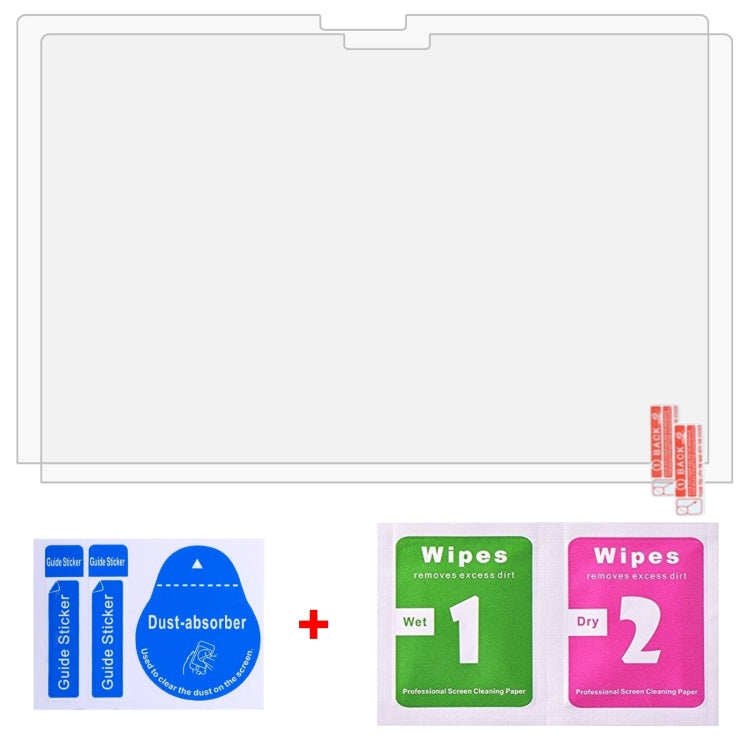 2pcs 0.26mm 9H Surface Hardness Explosion-proof Tempered Glass Film, For Macbook Air 13 2024, For Macbook Air 15 2024