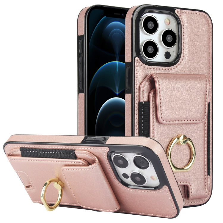 Elastic Card Bag Ring Holder Phone Case, For iPhone 12 Pro, For iPhone 11 Pro Max, For iPhone 11, For iPhone 11 Pro