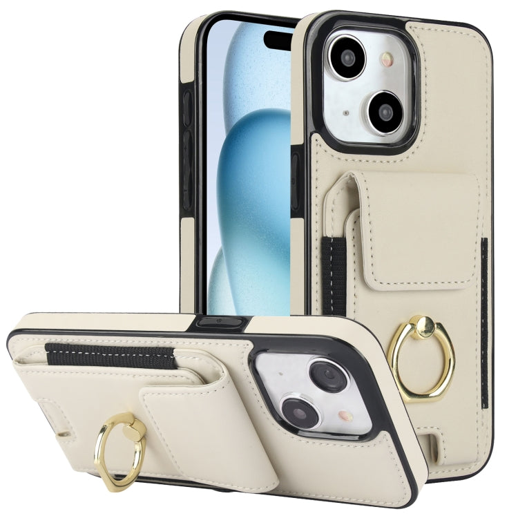 Elastic Card Bag Ring Holder Phone Case