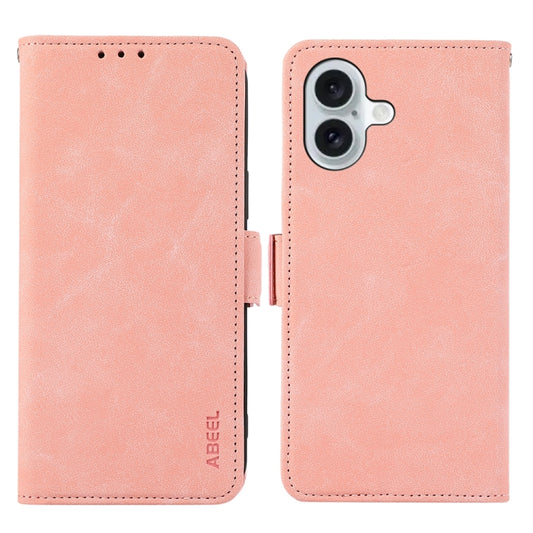 ABEEL Frosted Magnetic RFID Leather Phone Case