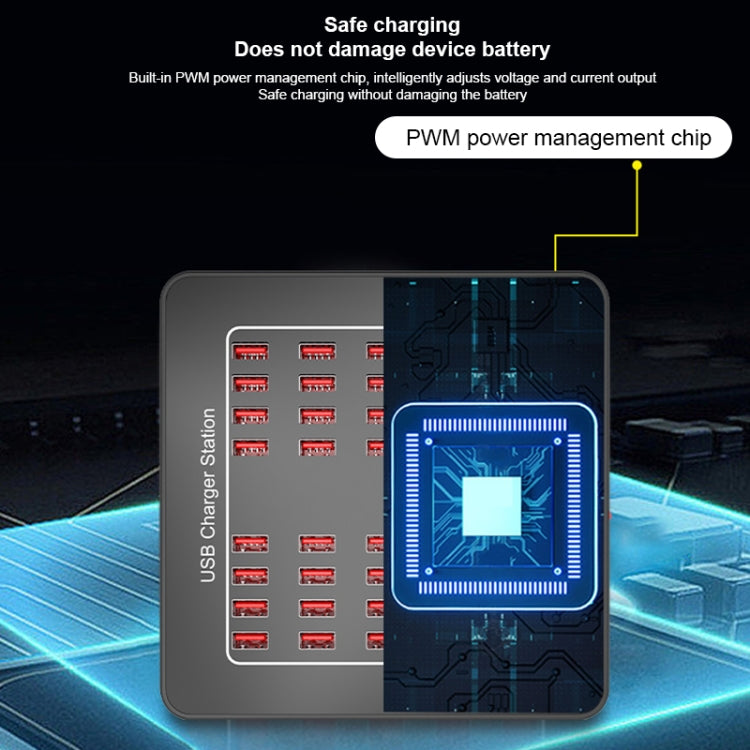 YFY-A76 200W 40 Ports USB Smart Charging Station, YFY-A76