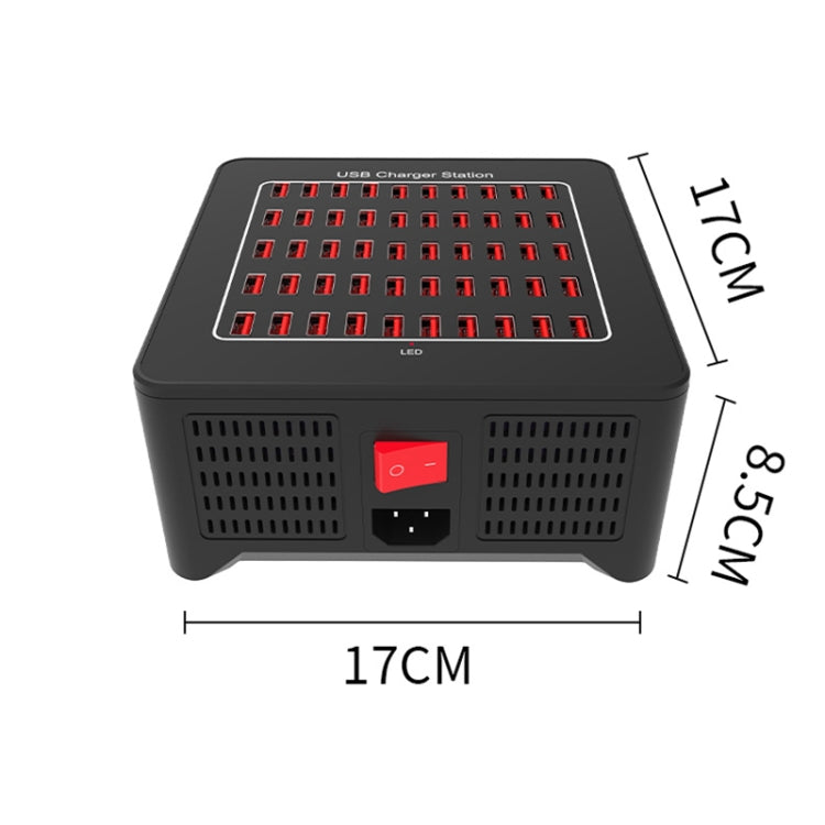 YFY-A77 250W 50 Ports USB Smart Charging Station, YFY-A77