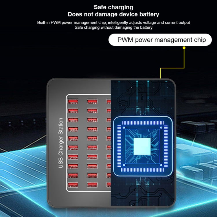 YFY-A77 250W 50 Ports USB Smart Charging Station, YFY-A77