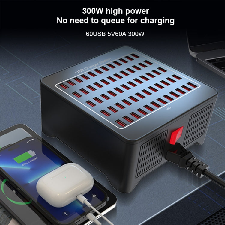 YFY-A78 300W 60 Ports USB Smart Charging Station, YFY-A78