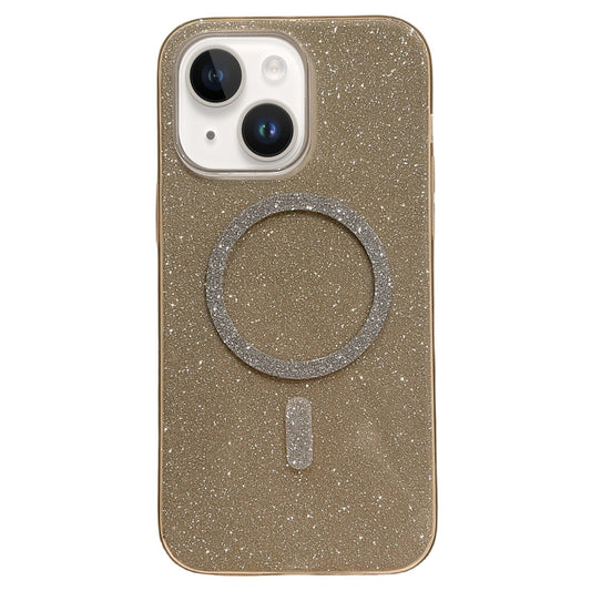 Glitter MagSafe Magnetic TPU Phone Case, For iPhone 15, For iPhone 14 Plus, For iPhone 14, For iPhone 14 Pro